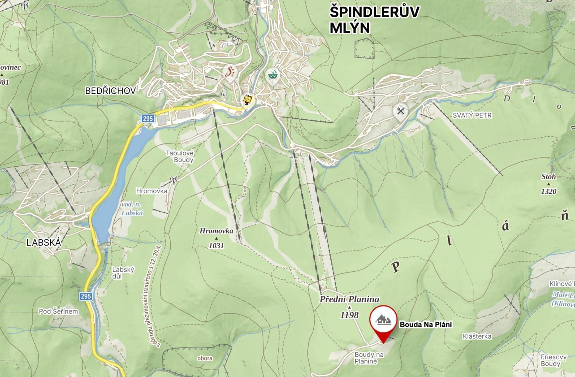 Bouda Na Plani - Horska Bouda Hostel Špindlerŭv Mlýn Kültér fotó
